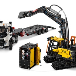 LEGO TECHNIC CAMIONUL FMX ȘI EXCAVATORUL ELECTRIC EC230 DE LA VOLVO 42175 - Img 2