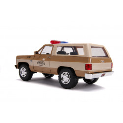 MACHETA METALICA 1980 CHEVY POLICE K5 SCARA 1 LA 24 - Img 4