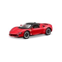 MAISTO MASINUTA METALICA SPEED ICONS SF90 STRADALE ROSU SCARA 1 LA 64 - Img 2