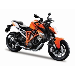 MAISTO MOTOCICLETA METALICA CU STAND KTM 1290 SUPER DUKE R SCARA 1 LA 12 - Img 2