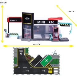MAJORETTE SET SHOWROOM AUTO MINI CU MASINUTA INCLUSA MINI ACEMAN SCARA 1 LA 64 - Img 3
