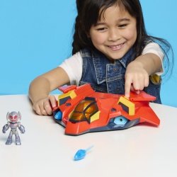 MARVEL IRON MAN SI PRIETENII SAI UIMITORI SET ARMURA GIGANTICA IRON JET - Img 6