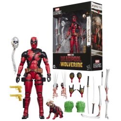 MARVEL LEGENDS SERIES DEADPOOL SI WOLVERINE SET FIGURINA DEADPOOL CU ACCESORII 15CM - Img 4