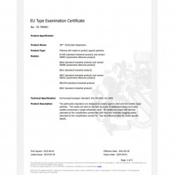 Masca de protectie respiratorie cu supapa 06922 3M FFP2 - Certificare CE 2797 - Img 2