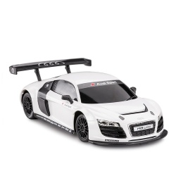 MASINA CU TELECOMANDA AUDI R8 ALB CU SCARA 1 LA 24 - Img 3