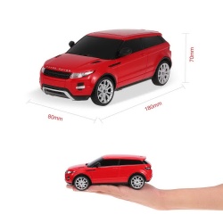 MASINA CU TELECOMANDA RANGE ROVER EVOQUE ROSU SCARA 1 LA 24 - Img 9