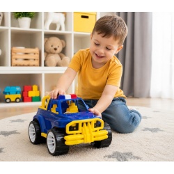 MASINA JEEP OFF ROADER ALBASTRU INCHIS 39CM - Img 6