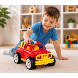 MASINA JEEP OFF ROADER ROSU 39CM - Img 5