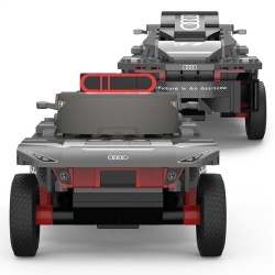 MASINUTA CONSTRUIBILA AUDI RS Q E TRON SCARA 1 LA 30 - Img 4