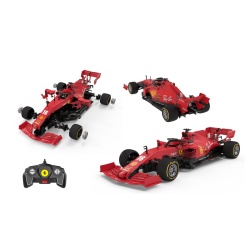 MASINUTA CONSTRUIBILA CU TELECOMANDA FERRARI SF1000 SCARA 1 LA 16 - Img 5