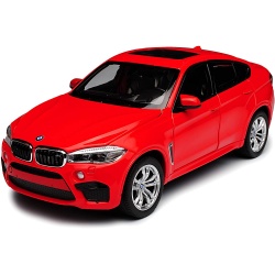 MASINUTA METALICA BMW X6M ROSU SCARA 1 LA 24 - Img 2