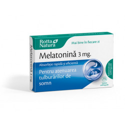 MELATONINA 3mg 15tb ROTTA NATURA