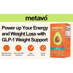 Metavo Advanced Glp-1 Weight Support, Formula Avansata Pentru Managementul Greutatii Cu Avob, 180 Cps - Img 4