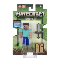 MINECRAFT CRAFT A BLOCK FIGURINA STEVE 8CM - Img 1