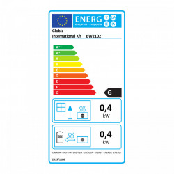 Mini radiator - 400W - display LED - 230V - negru - Bewello - Img 5