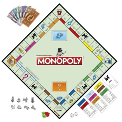 MONOPOLY CLASIC LIMBA ROMANA - Img 2