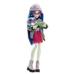 MONSTER HIGH PAPUSA GHOULIA YELPS CU ANIMALUT SI ACCESORII - Img 5