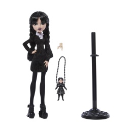 MONSTER HIGH WEDNESDAY PAPUSA WEDNESDAY CU ACCESORII - Img 2