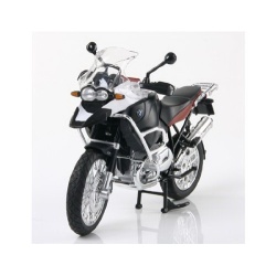 MOTOCICLETA METALICA BMW RS1200 GS ROSU SCARA 1 LA 9 - Img 3