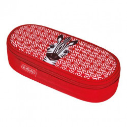 Necessaire oval, motiv cute animals zebra