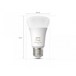 Pachet 2 becuri LED RGB inteligente Phil - Img 3