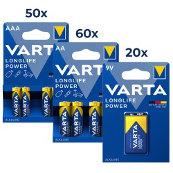 PACHET PROMO 50 4903 + 60 4906 + 20 4922 VARTA - Img 2