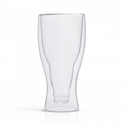 Pahar cu pereți dubli - 350 ml - pentru bere, frappe și răcoritoare - Img 2