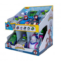 Paienjenelul Marvel - Vehicul cu lansator de discuri, figurina inclusa, diverse modele - Img 4