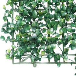 Panou Decorativ Gard viu artificial cu frunze mici, culoare verde, dimensiune 40 x 60cm - Img 5