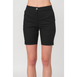 PANTALONI SCURT CASUAL FEMEI BLACK XS - Img 5