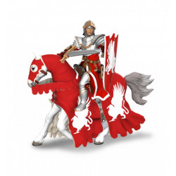 Papo figurina cal cavalerului medieval grifon - Img 2