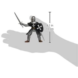 PAPO FIGURINA CAVALER HOSPITALLER CU SABIE - Img 4