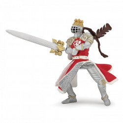 Papo figurina rege dragon cu sabie - Img 1