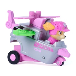 PATRULA CATELUSILOR FILMUL CU DINOZAURI SET VEHICUL CU RAMPA SI FIGURINA SKYE - Img 8
