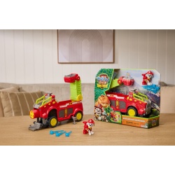 PATRULA CATELUSILOR FILMUL CU DINOZAURI SET VEHICUL DINO DE POMPIERI CU FIGURINA MARSHALL SI ACCESORII - Img 2