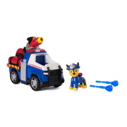 PATRULA CATELUSILOR VEHICUL DE SALVARE MASINA DE POMPIERI SI FIGURINA CHASE - Img 2