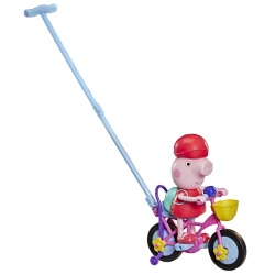 PEPPA PIG SET GATA DE PEDALAT PAPUSA PEPPA CU BICICLETA SI ACCESORII - Img 9