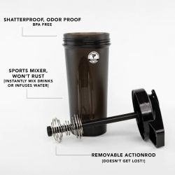 Performa Activ The Rock Shaker Bottle, 800 Ml - Img 3