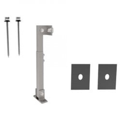 Picior spate reglabil 280mm/415mm/10-15gr pentru ponou fotovoltaic