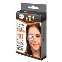PLASTURI PENTRU OCHI COPII DESEN MINUT 10BUC