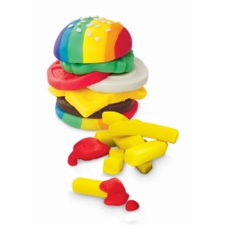 PLAY DOH KITCHEN CREATIONS SET DE GATIT HAMBURGER - Img 3
