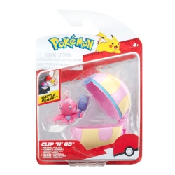 Pokemon - Set 2 figurine Clip n Go, Tinkatink with Heal Ball W18 - Img 1