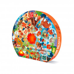 Puzzle copii epoca de piatra, cu lumini led (102 piese) - Img 2