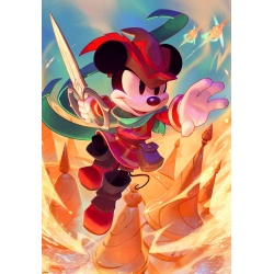 PUZZLE DISNEY LORCANA MICKEY MOUSE CROITOR CURAJOS 300 - Img 2