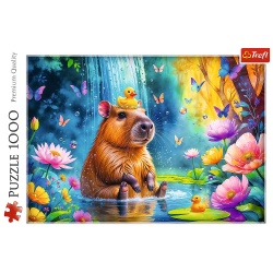 PUZZLE TREFL 1000 CAPYBARA - Img 3