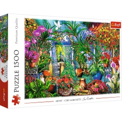PUZZLE TREFL 1500 GRADINA SECRETA - Img 1