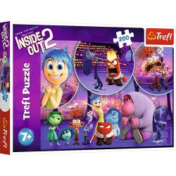 PUZZLE TREFL 200 DISNEY INSIDE OUT 2 EMOTIILE COPIILOR - Img 1