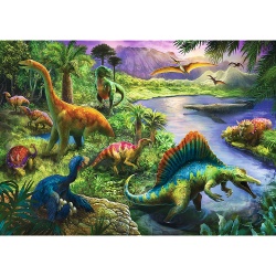 PUZZLE TREFL 200 LUMEA DINOZAURILOR - Img 2