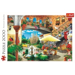 PUZZLE TREFL 2000 VEDERE DIN BARCELONA - Img 3