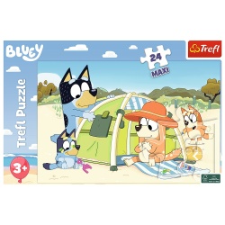 PUZZLE TREFL 24 MAXI BLUEY ZIUA CEA BUNA - Img 3
